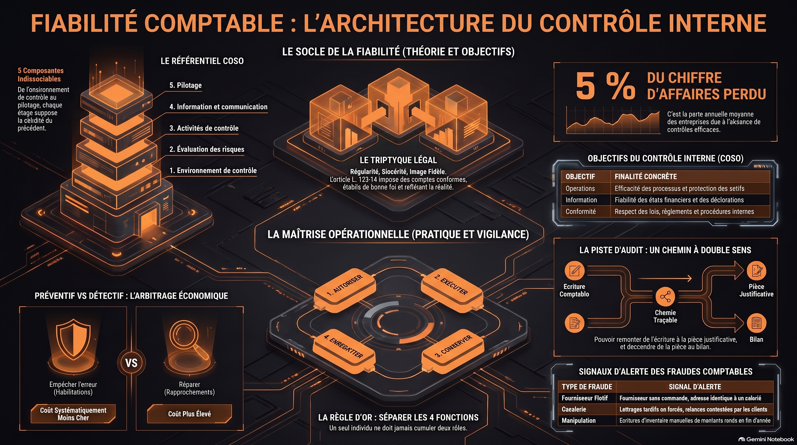 Le contrôle de fiabilité de l'information comptable