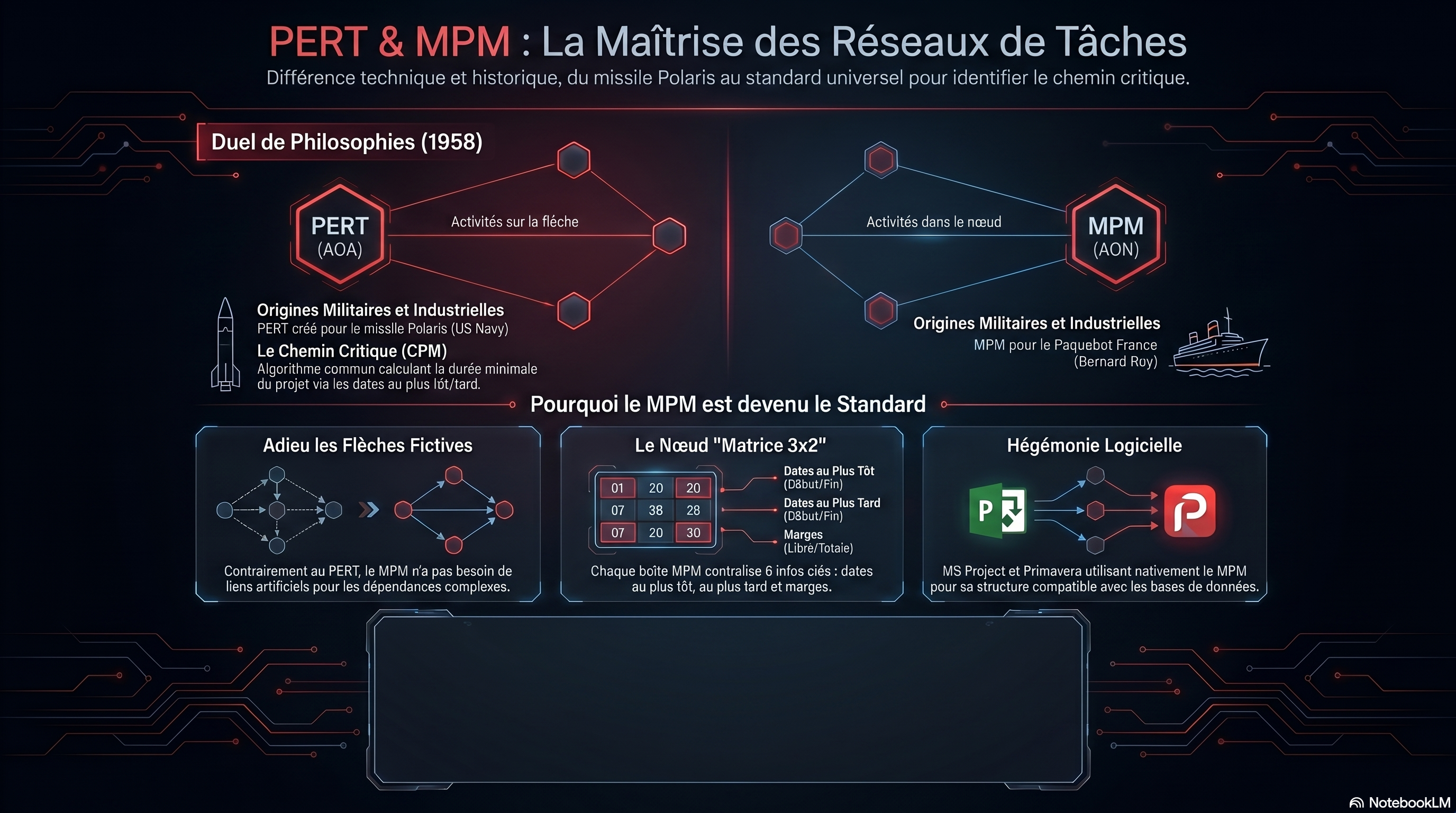 PERT et MPM
