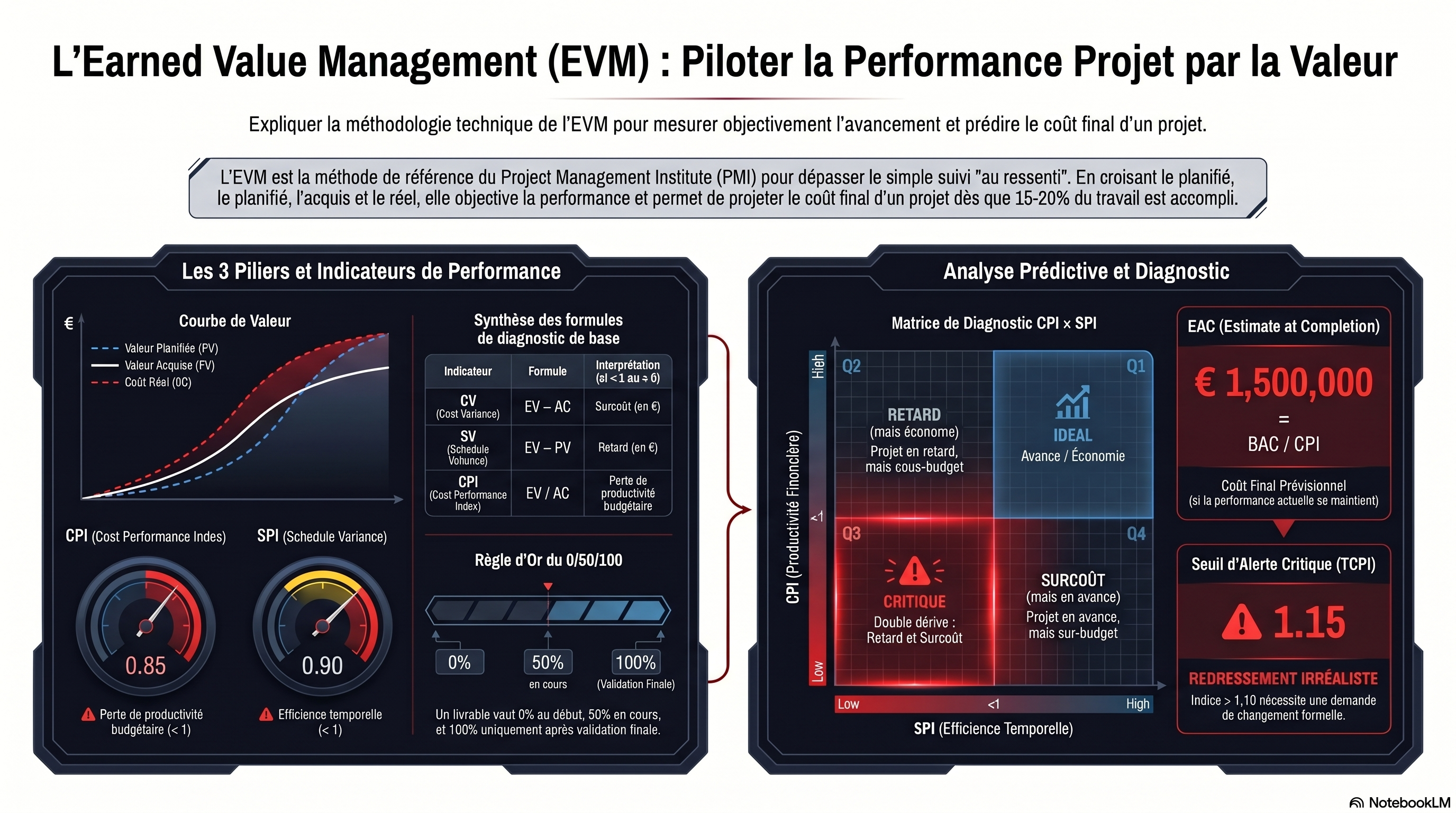 L'Earned Value Management (EVM)