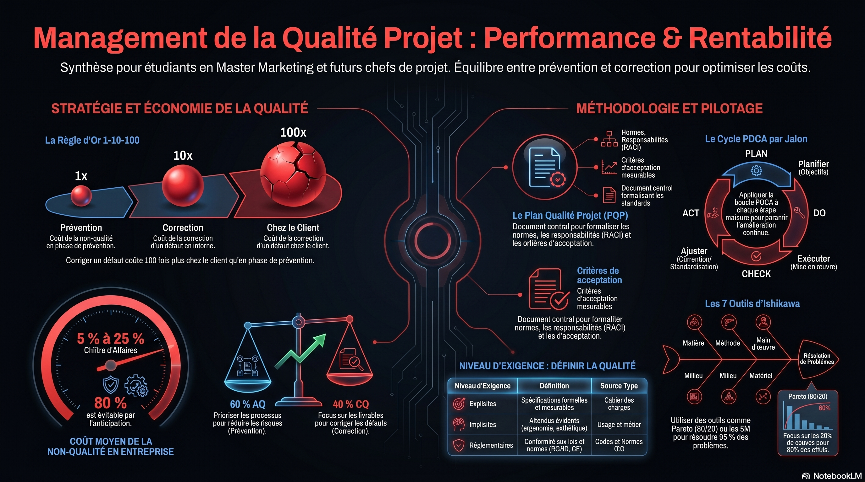 Le management de la qualité projet