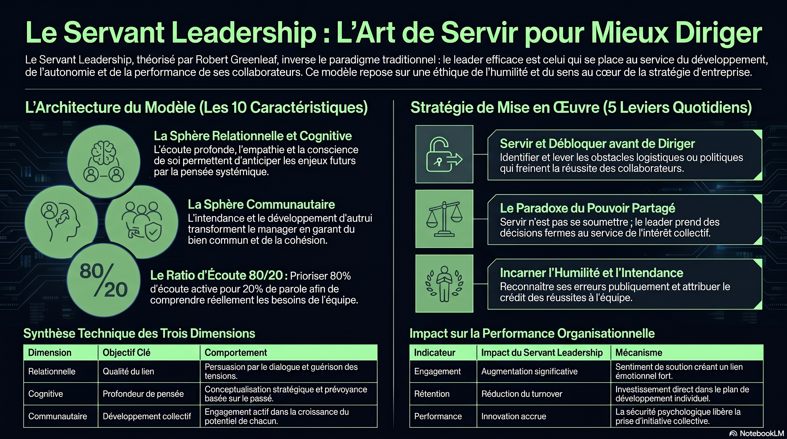 Le servant leadership (Greenleaf)