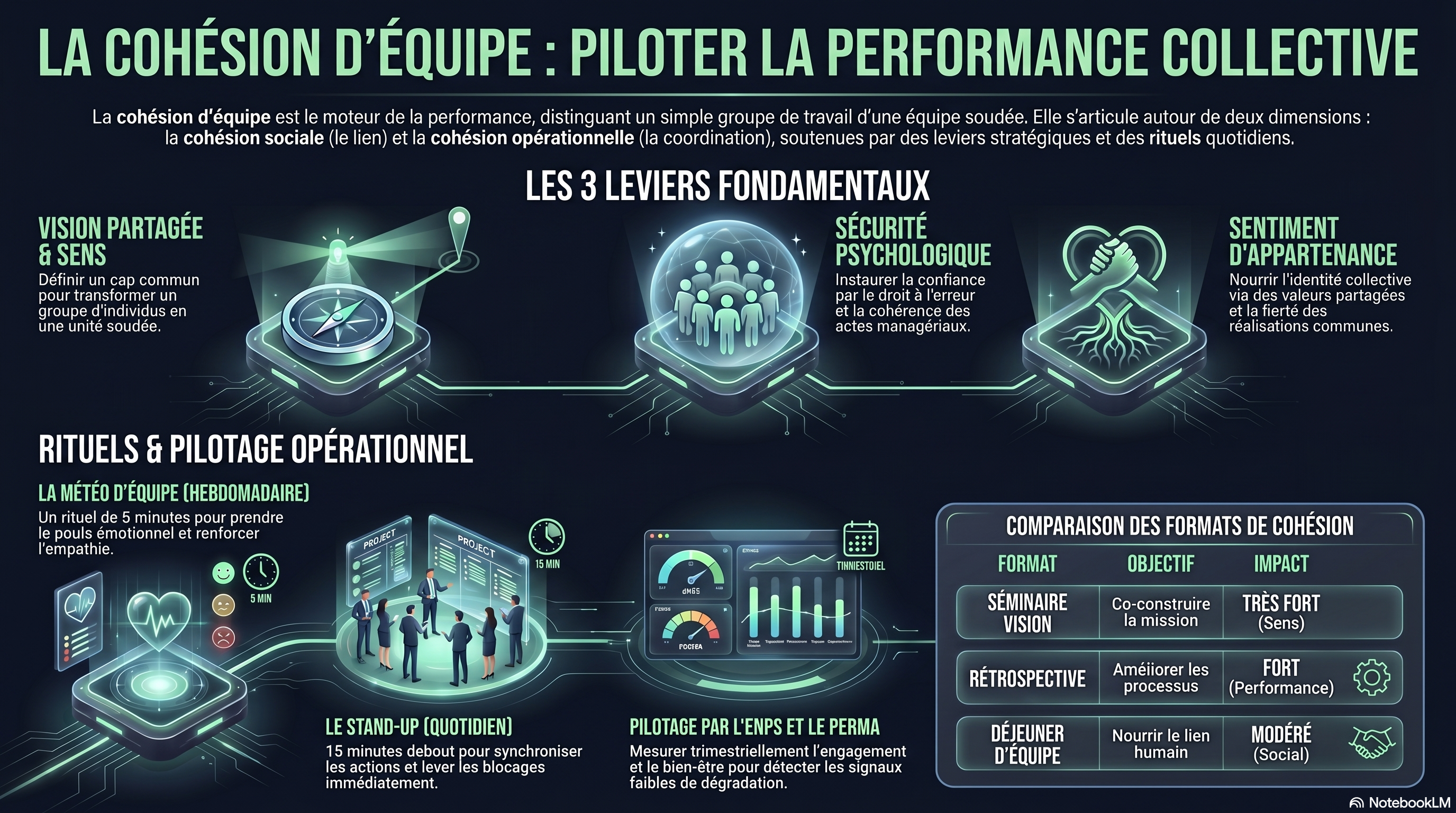 Cohésion et esprit d'équipe