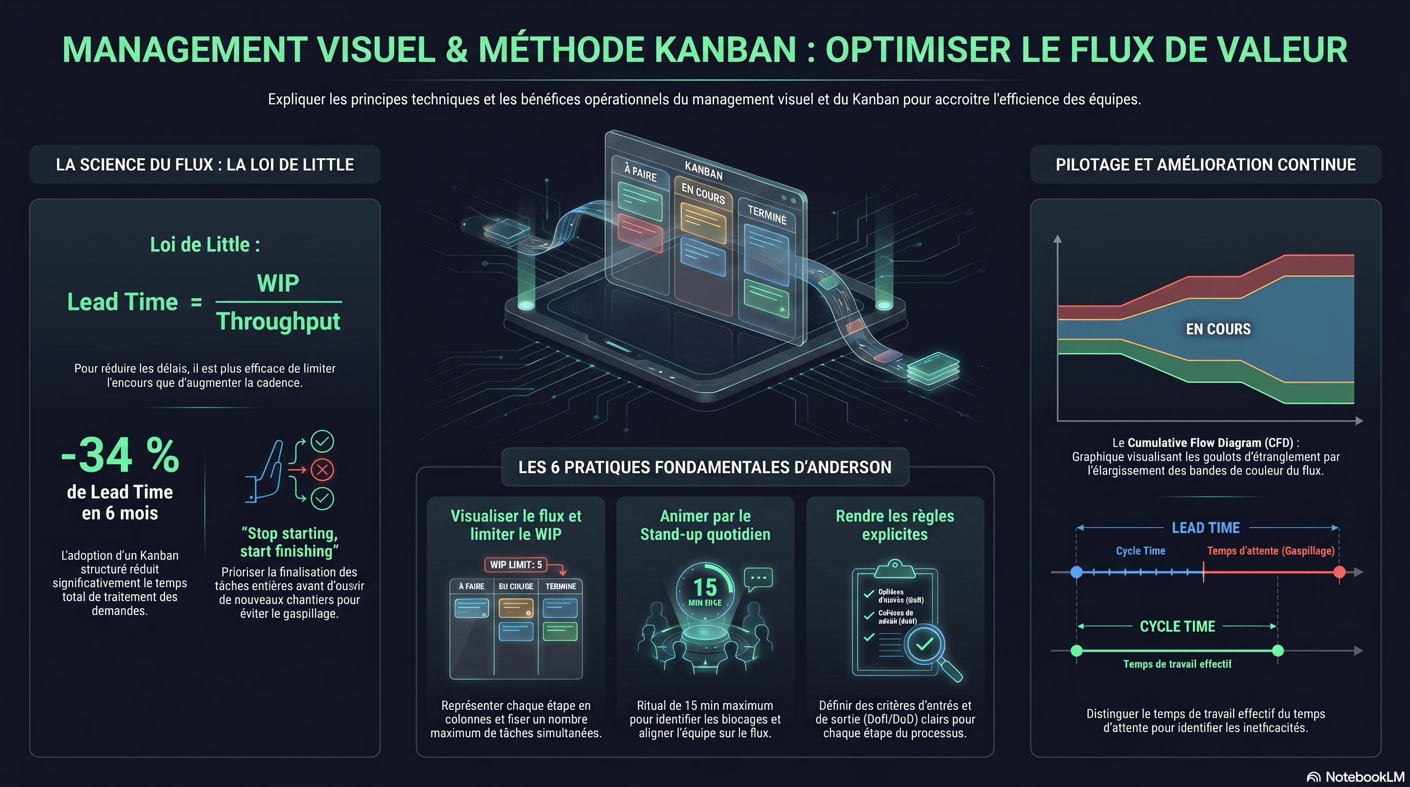 Management visuel et Kanban