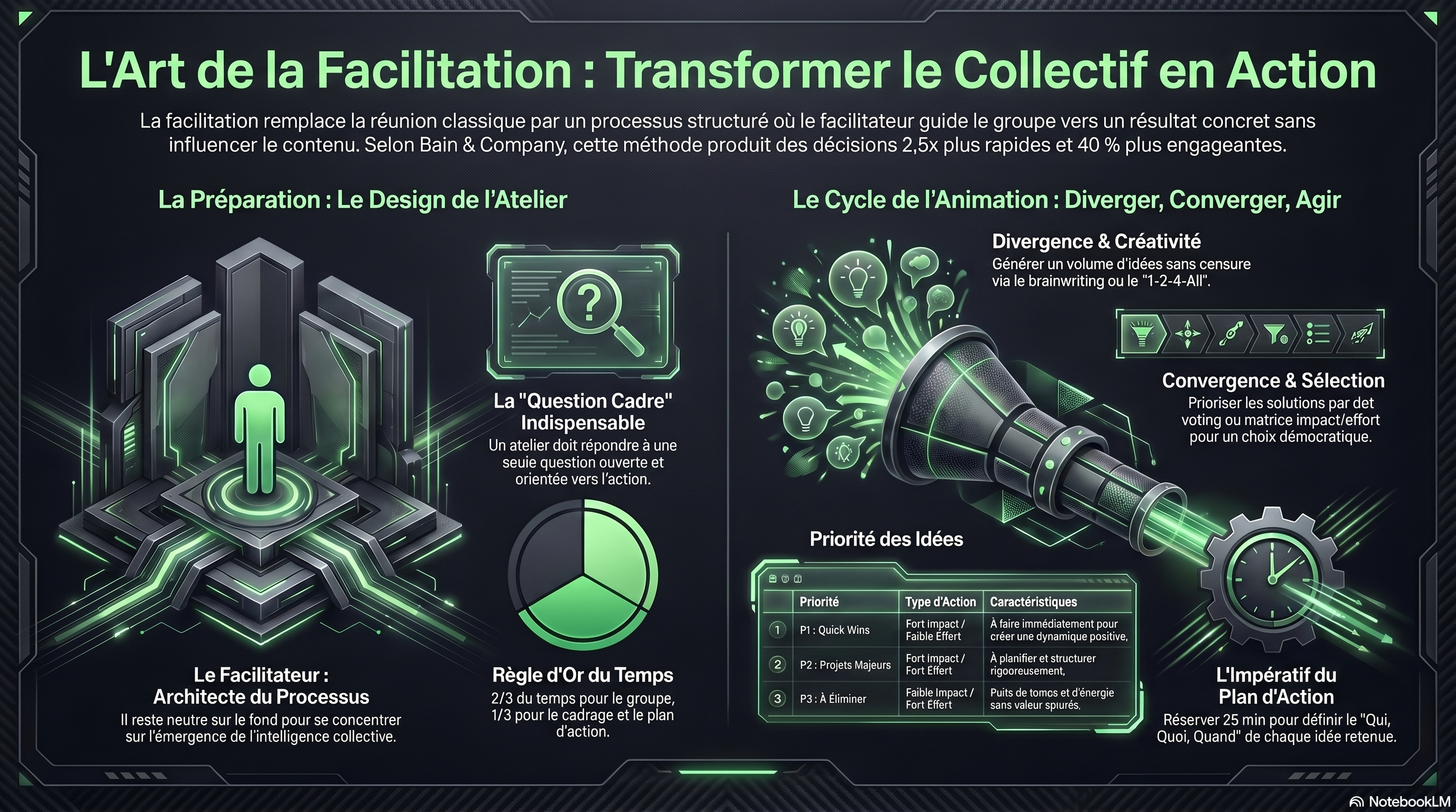 Facilitation d'atelier collaboratif