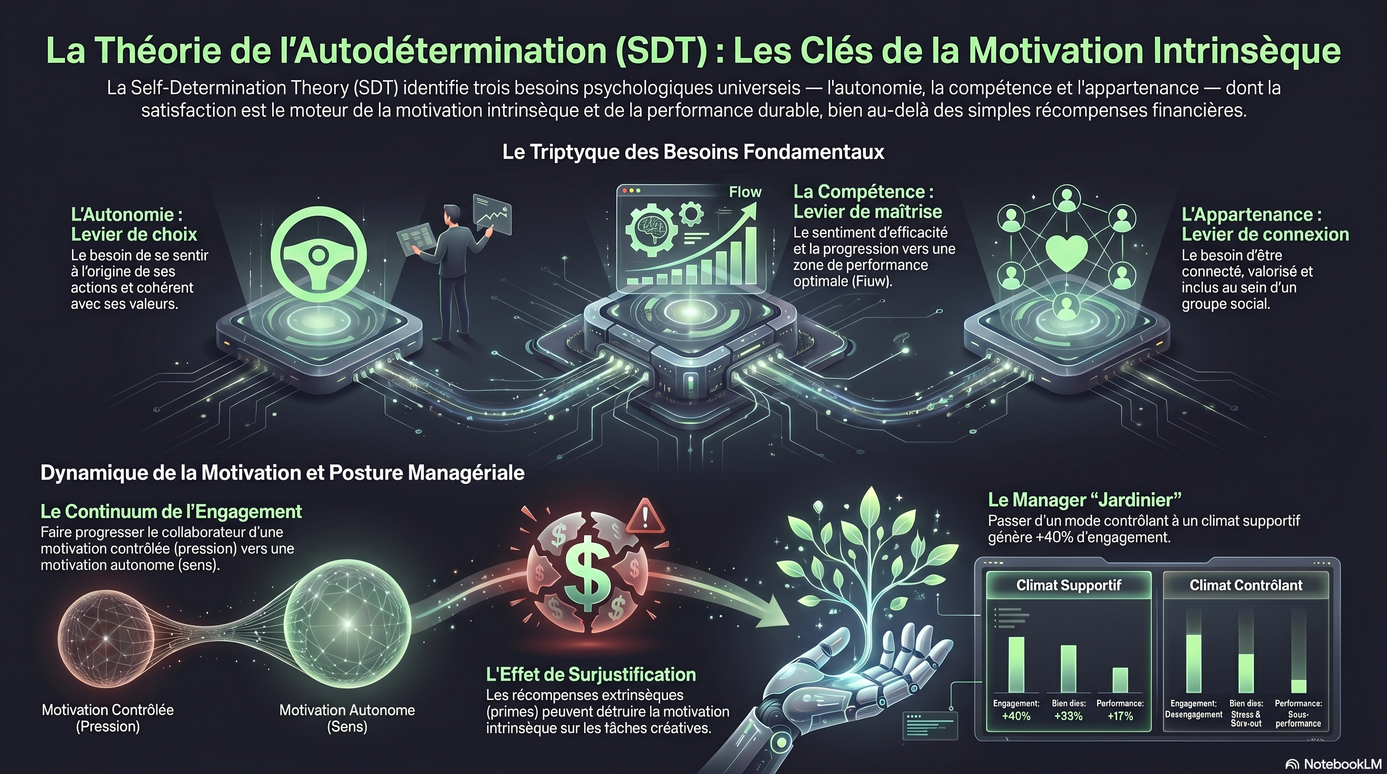 Deci & Ryan la théorie de l'autodétermination (1985-2000)