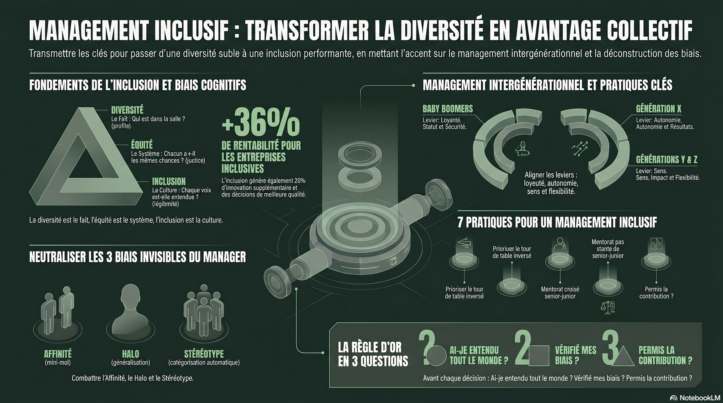 Diversité, inclusion et management intergénérationnel