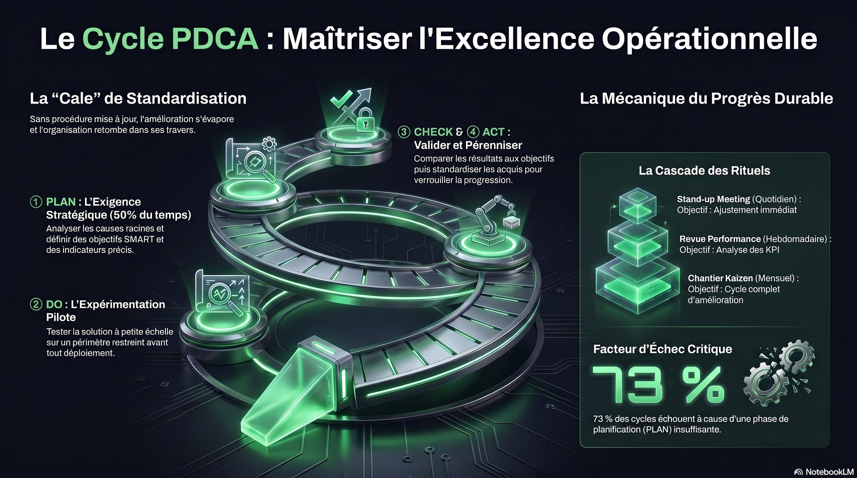 Le PDCA — Roue de Deming