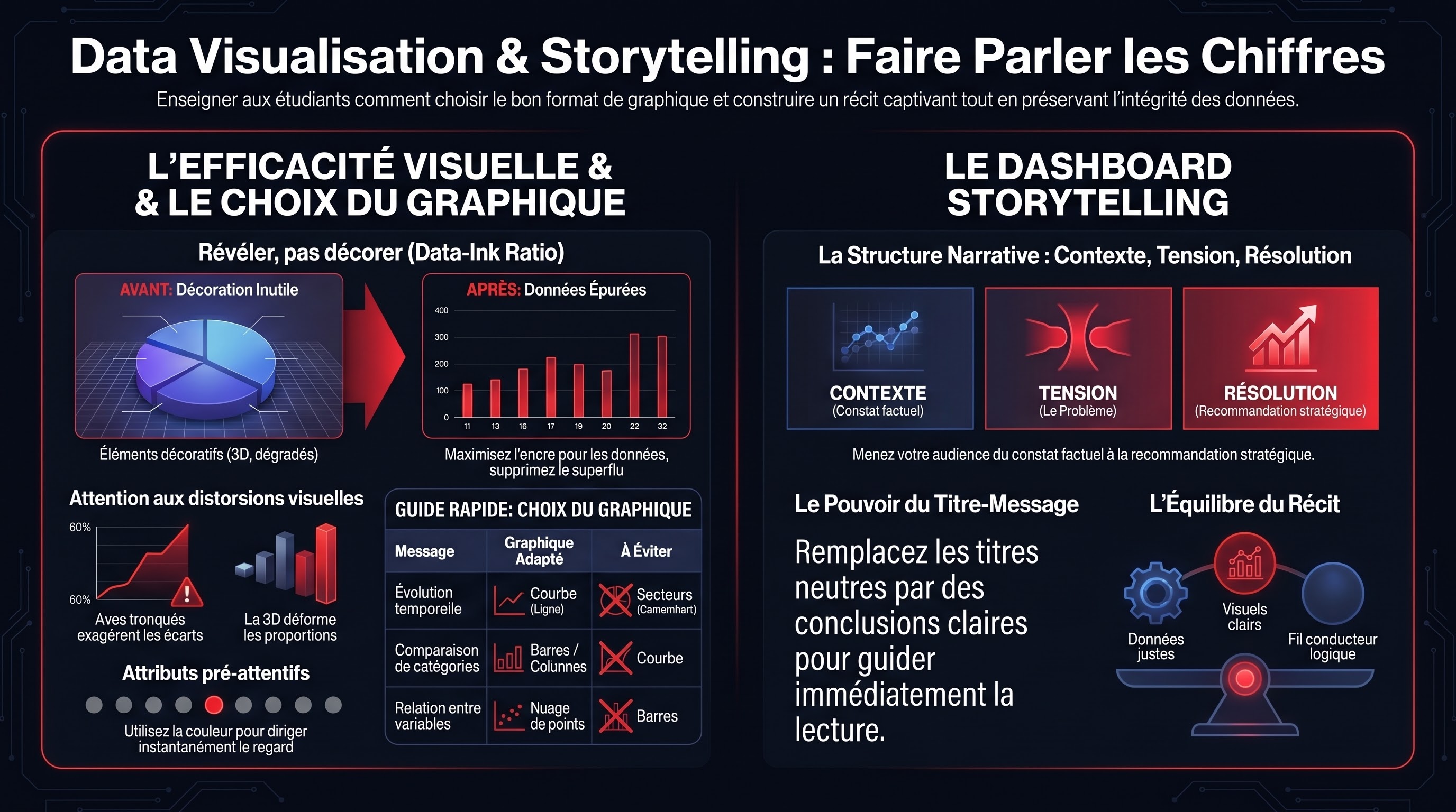 Infographie PER 2.04 — Data visualisation et dashboard storytelling