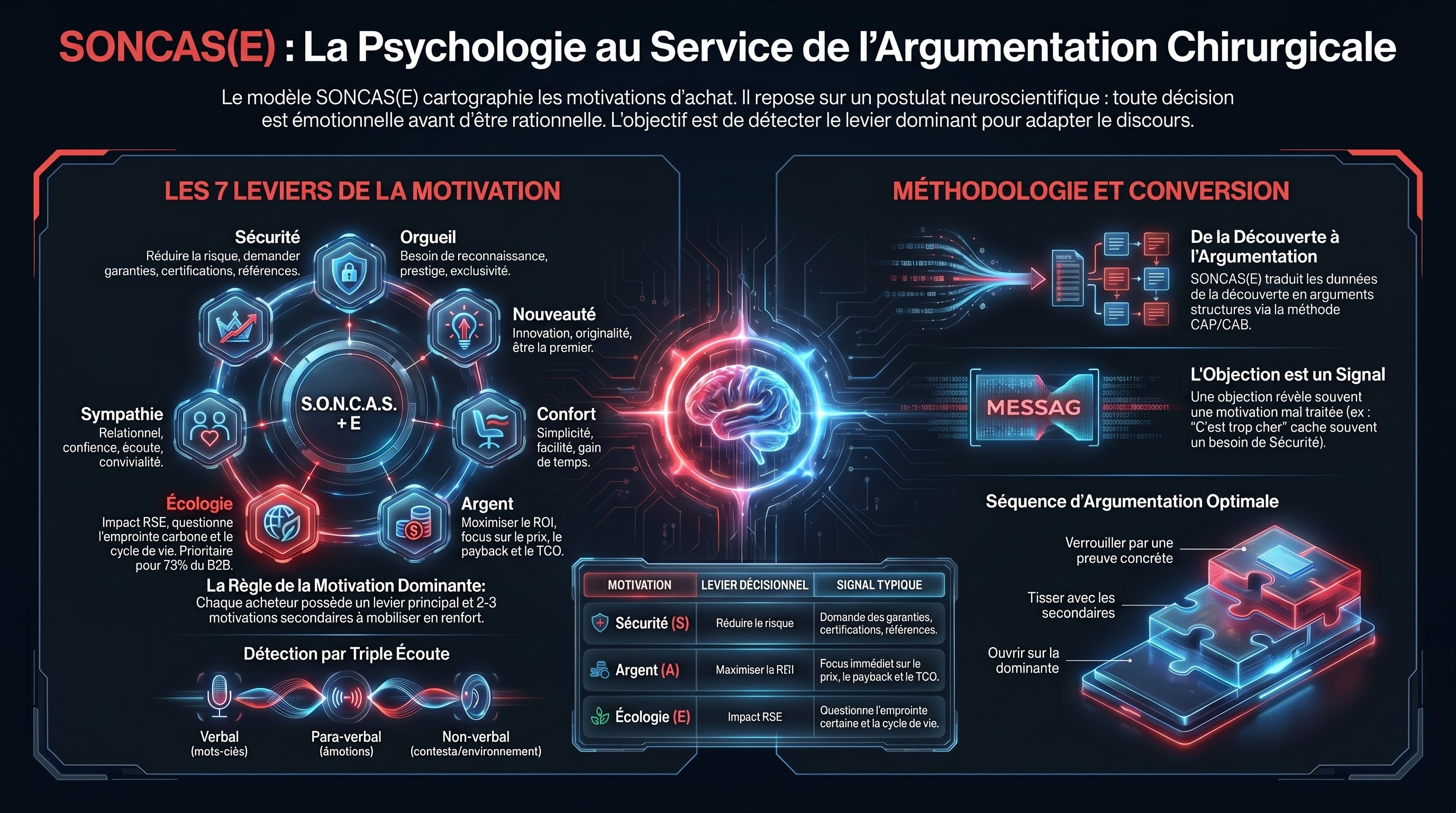 SONCAS(E) les motivations d'achat