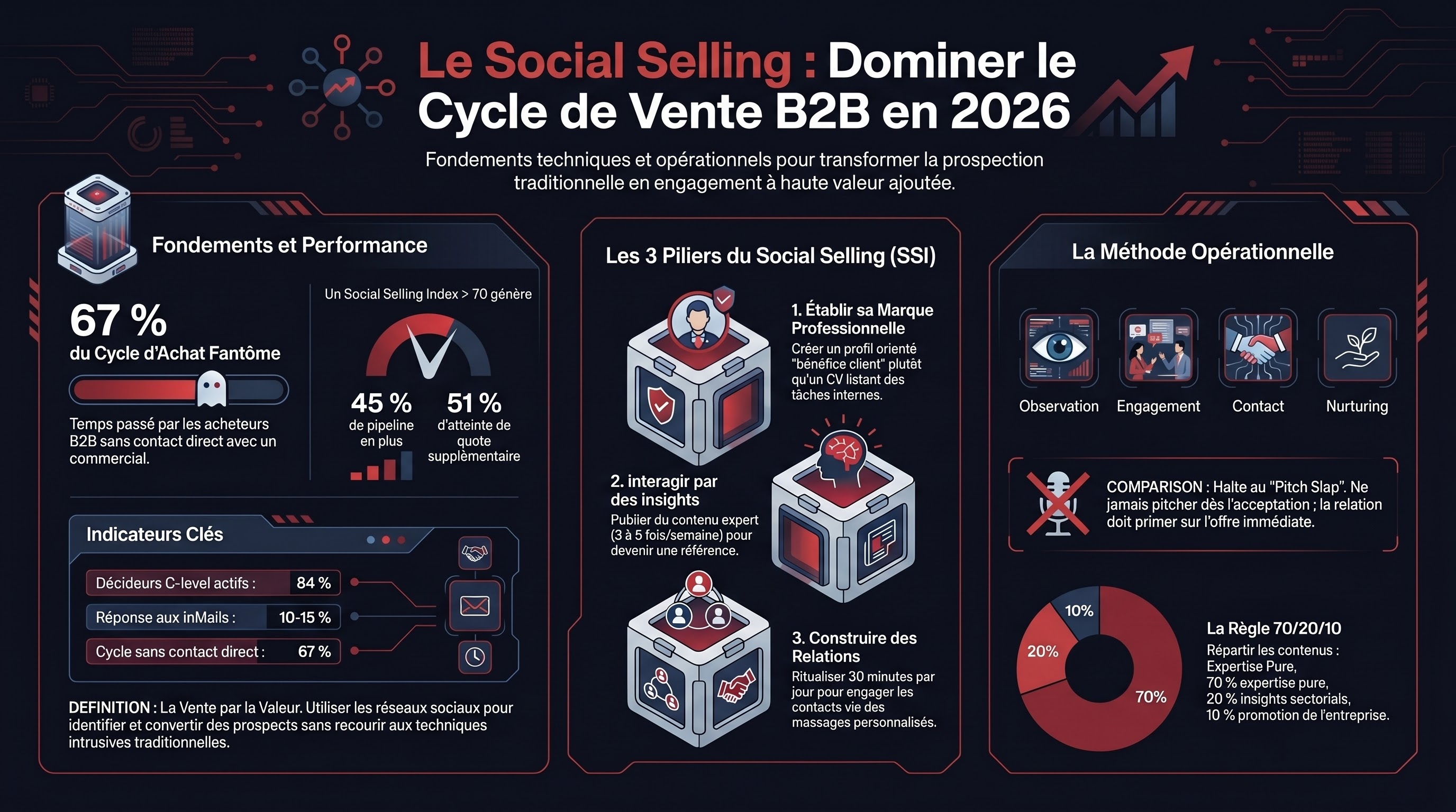 Le Social Selling (LinkedIn et réseaux)