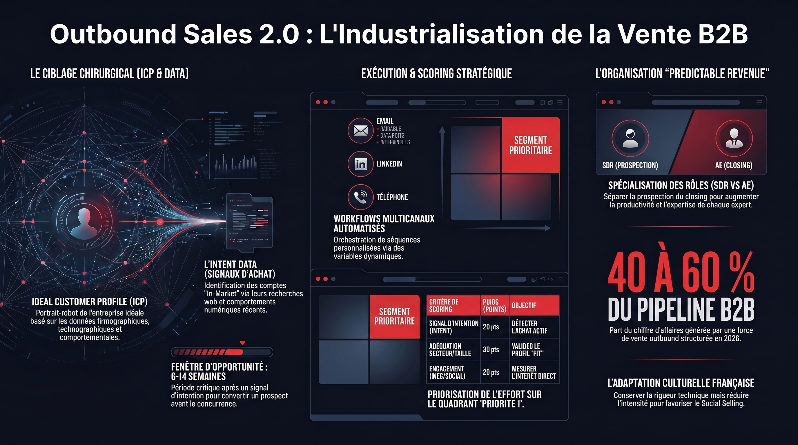 L'outbound sales et la prospection automatisée