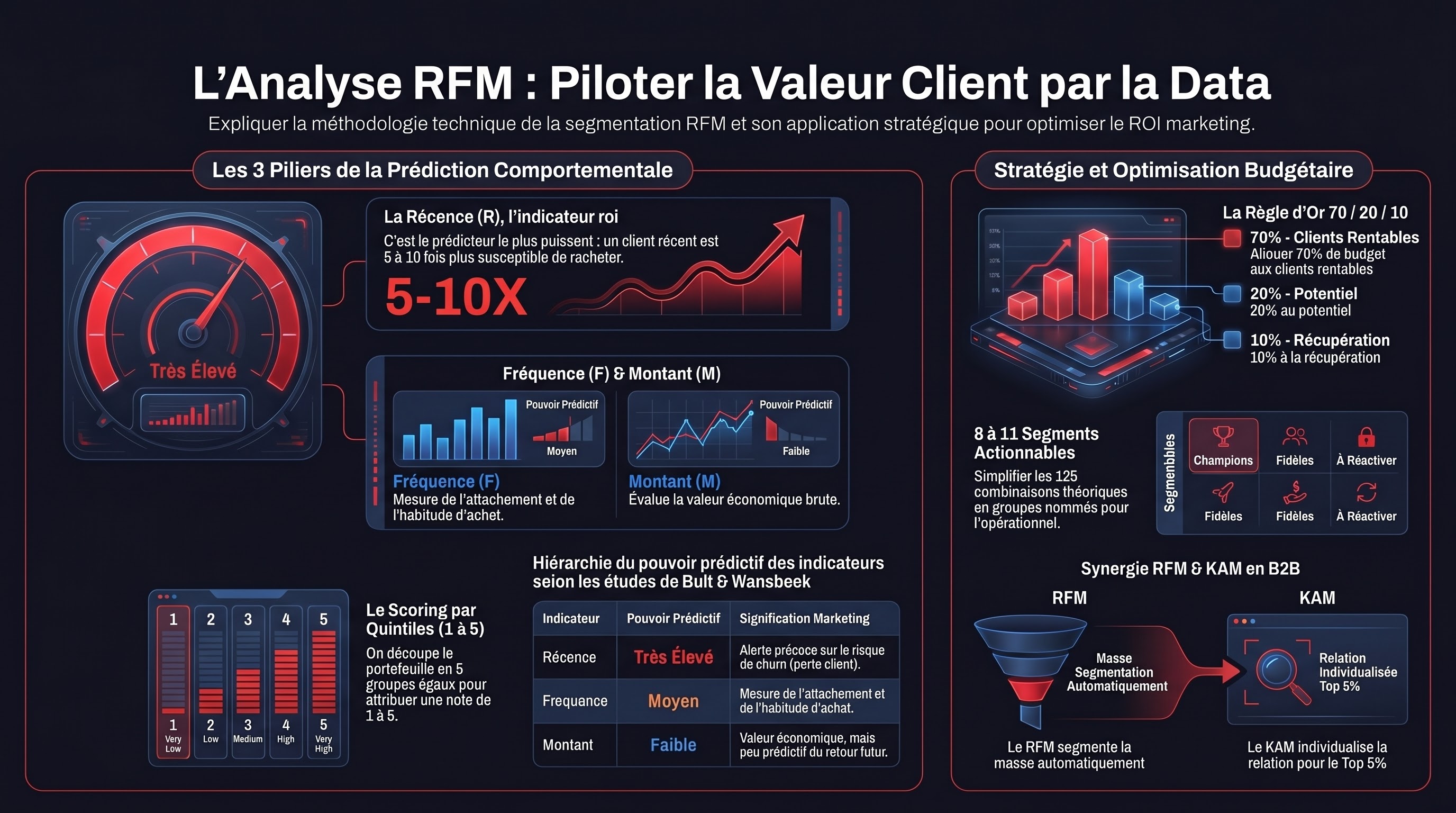 L'analyse RFM appliquée au commerce