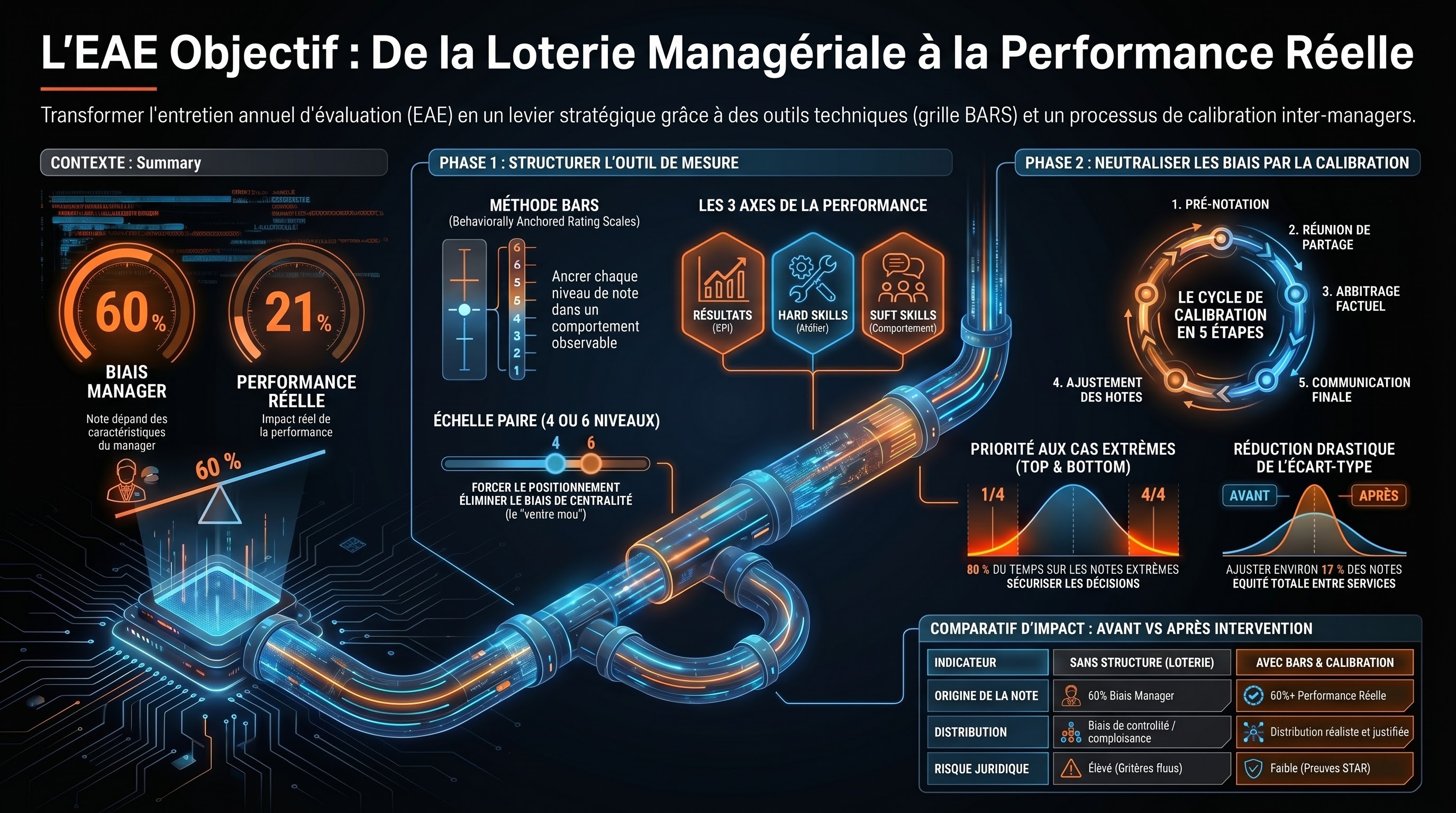 Grilles d'évaluation, biais et calibration