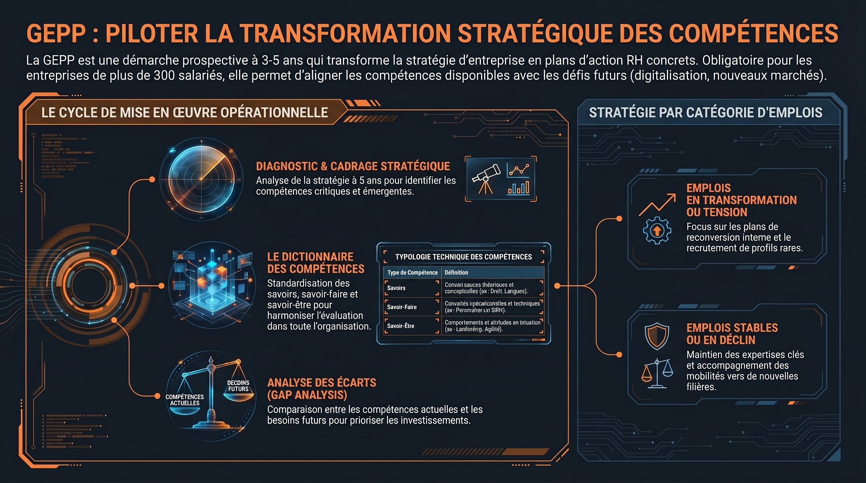 La GEPP et le dictionnaire des compétences