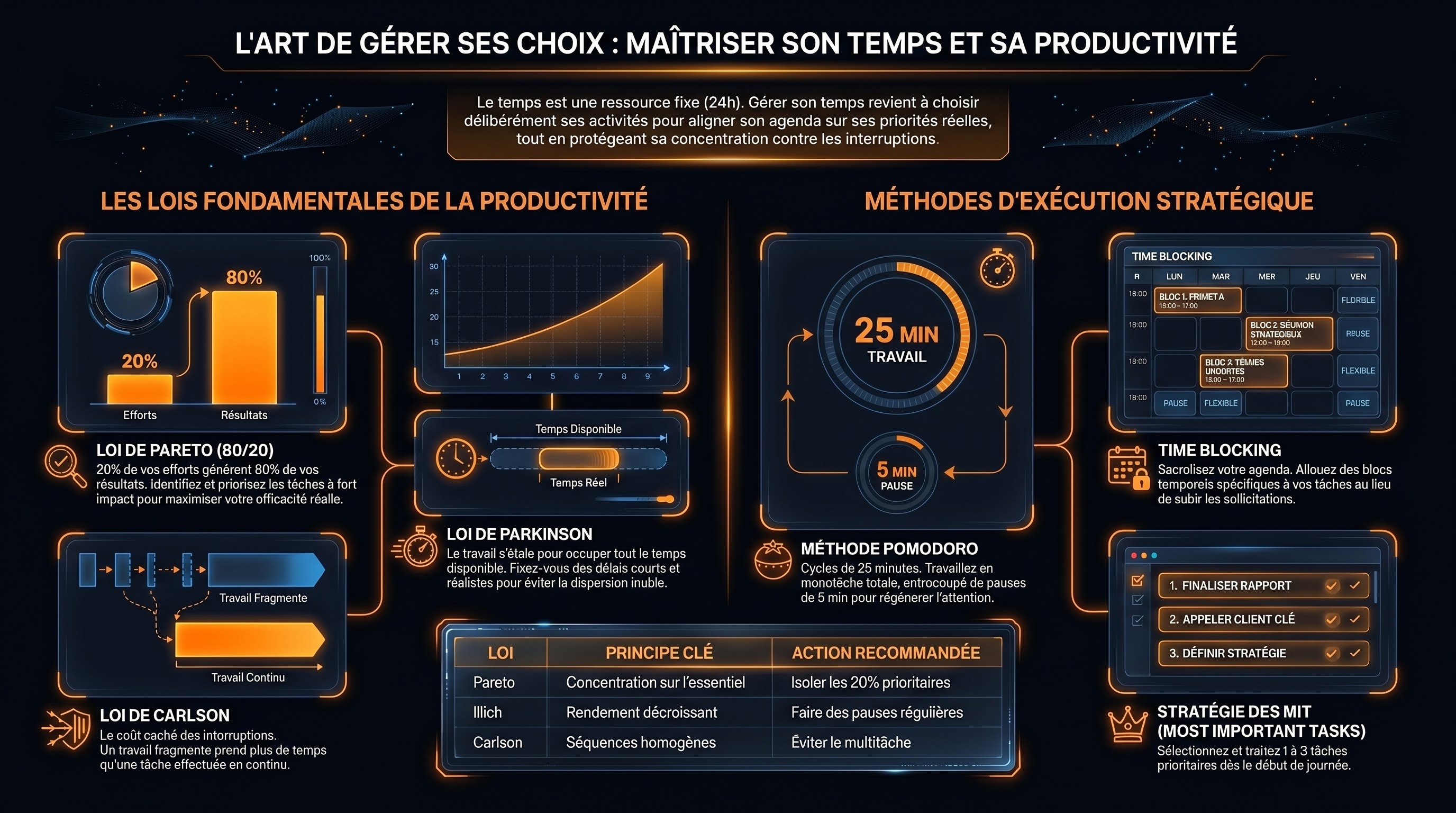 La gestion du temps