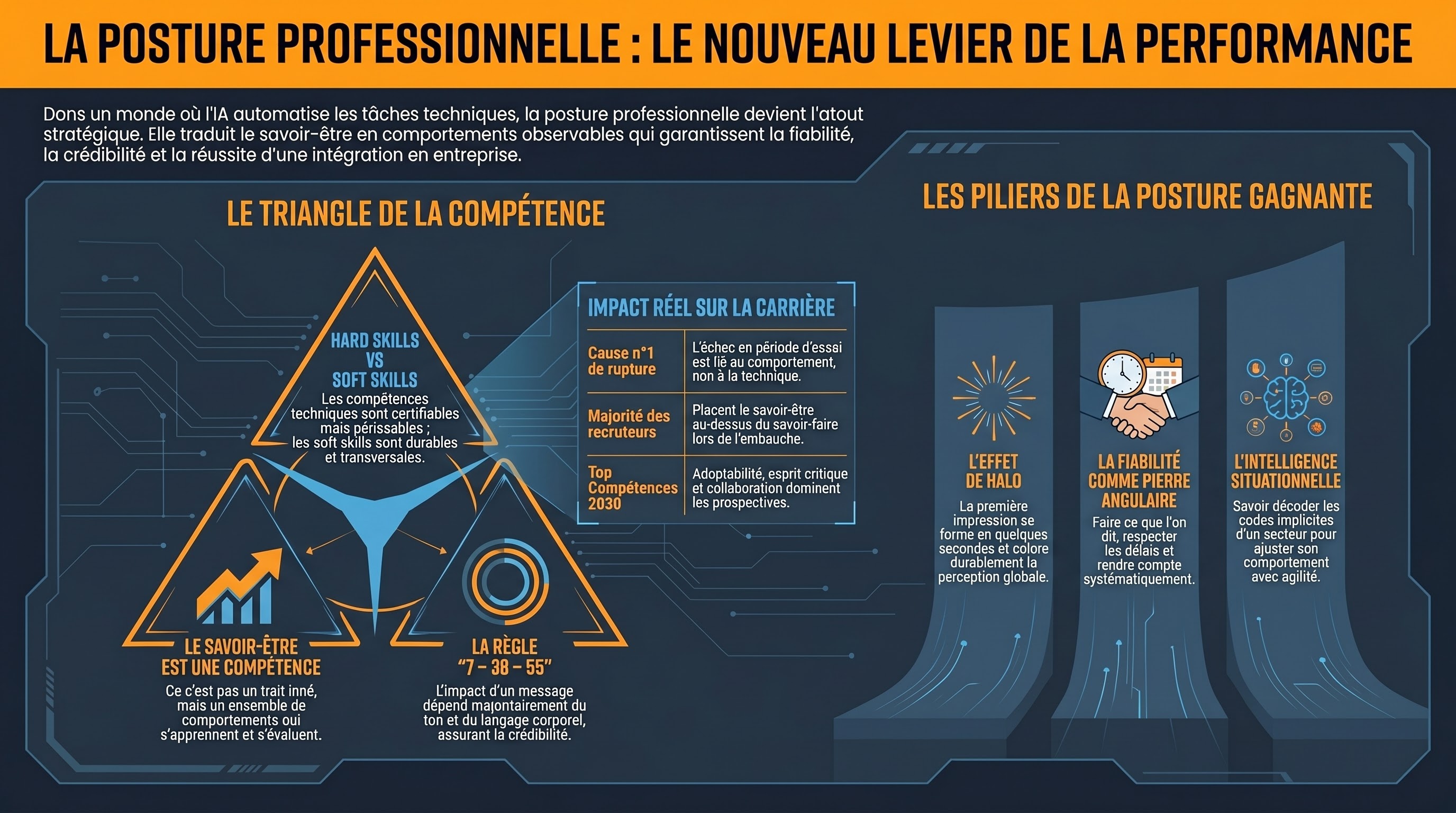 Posture professionnelle et savoir-être