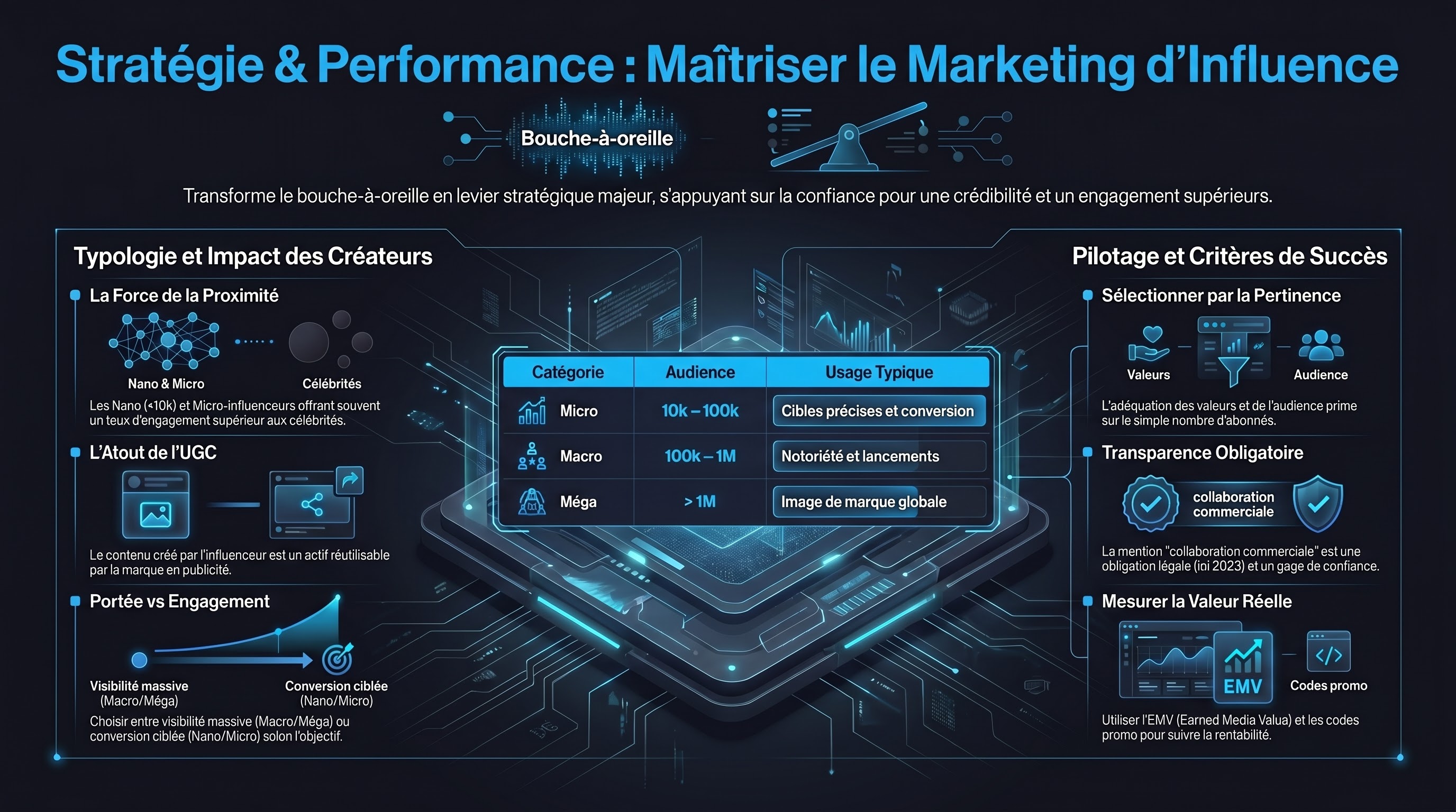 Infographie WEMK 2.03 — Marketing d'influence