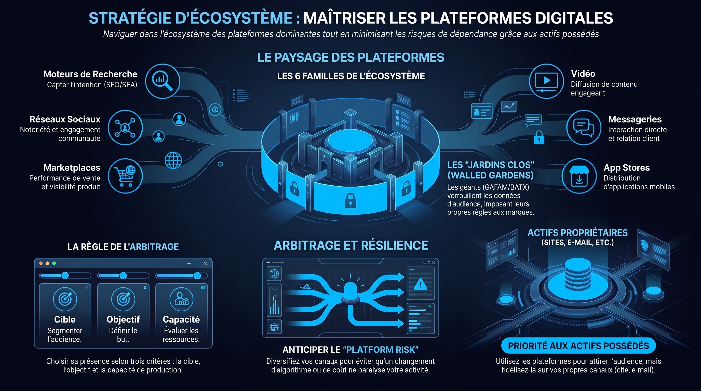 L'écosystème des plateformes digitales