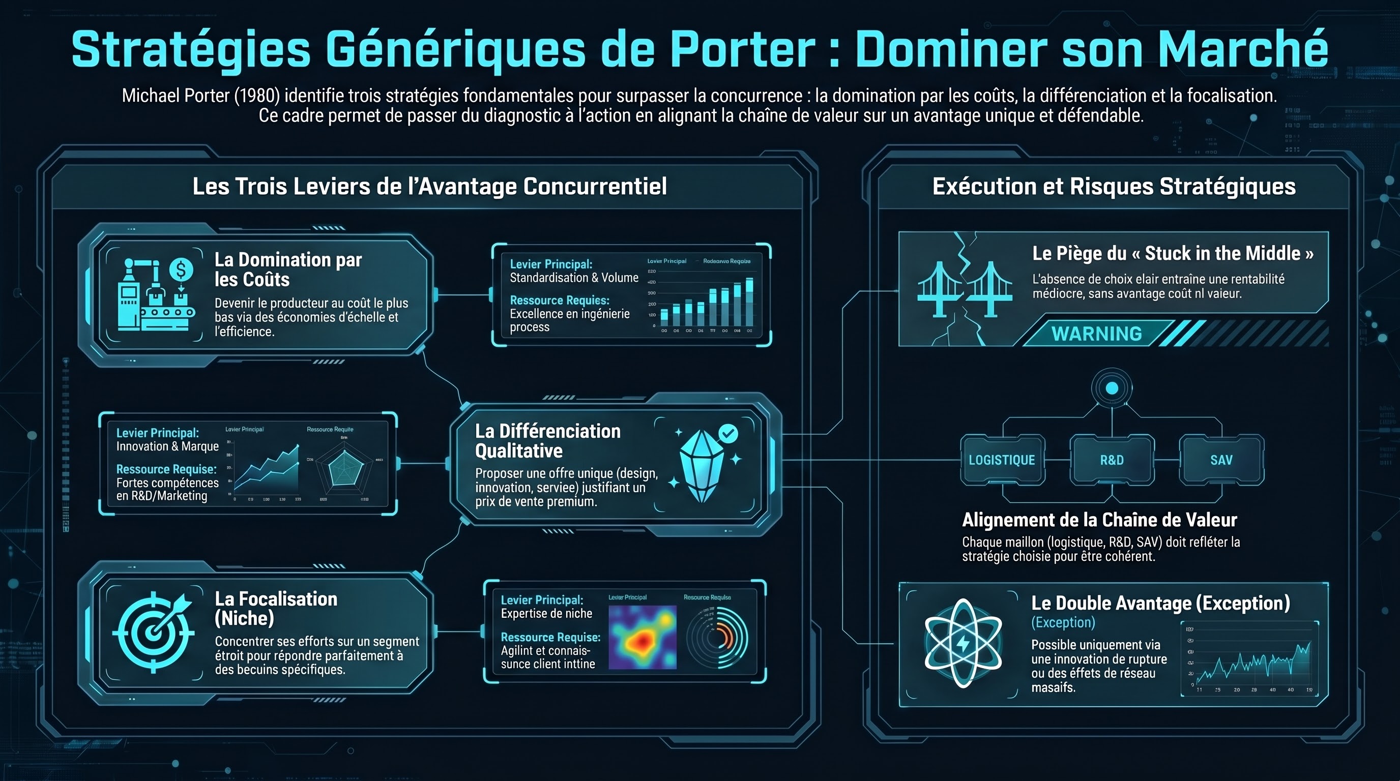 Les stratégies génériques de Porter