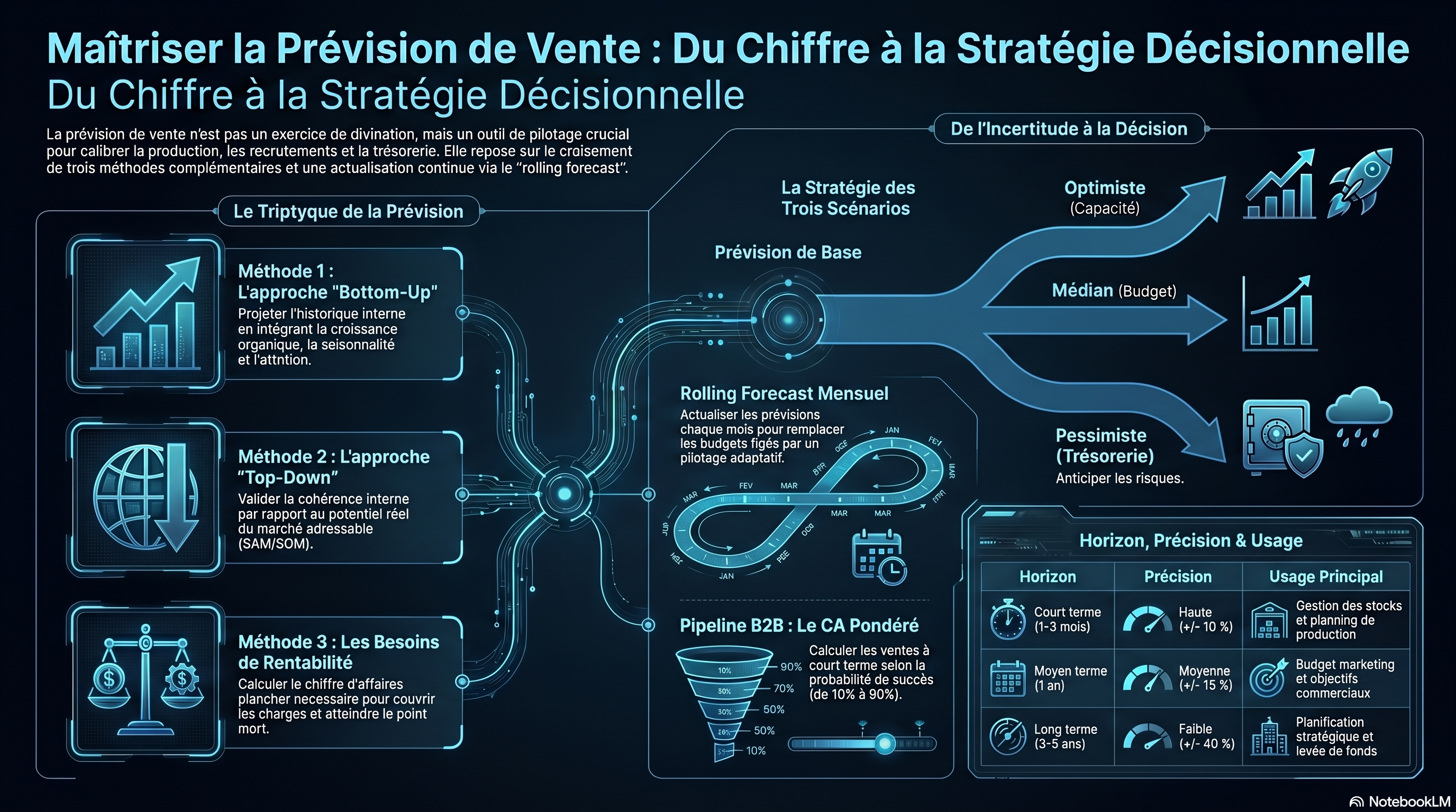 Les prévisions de vente