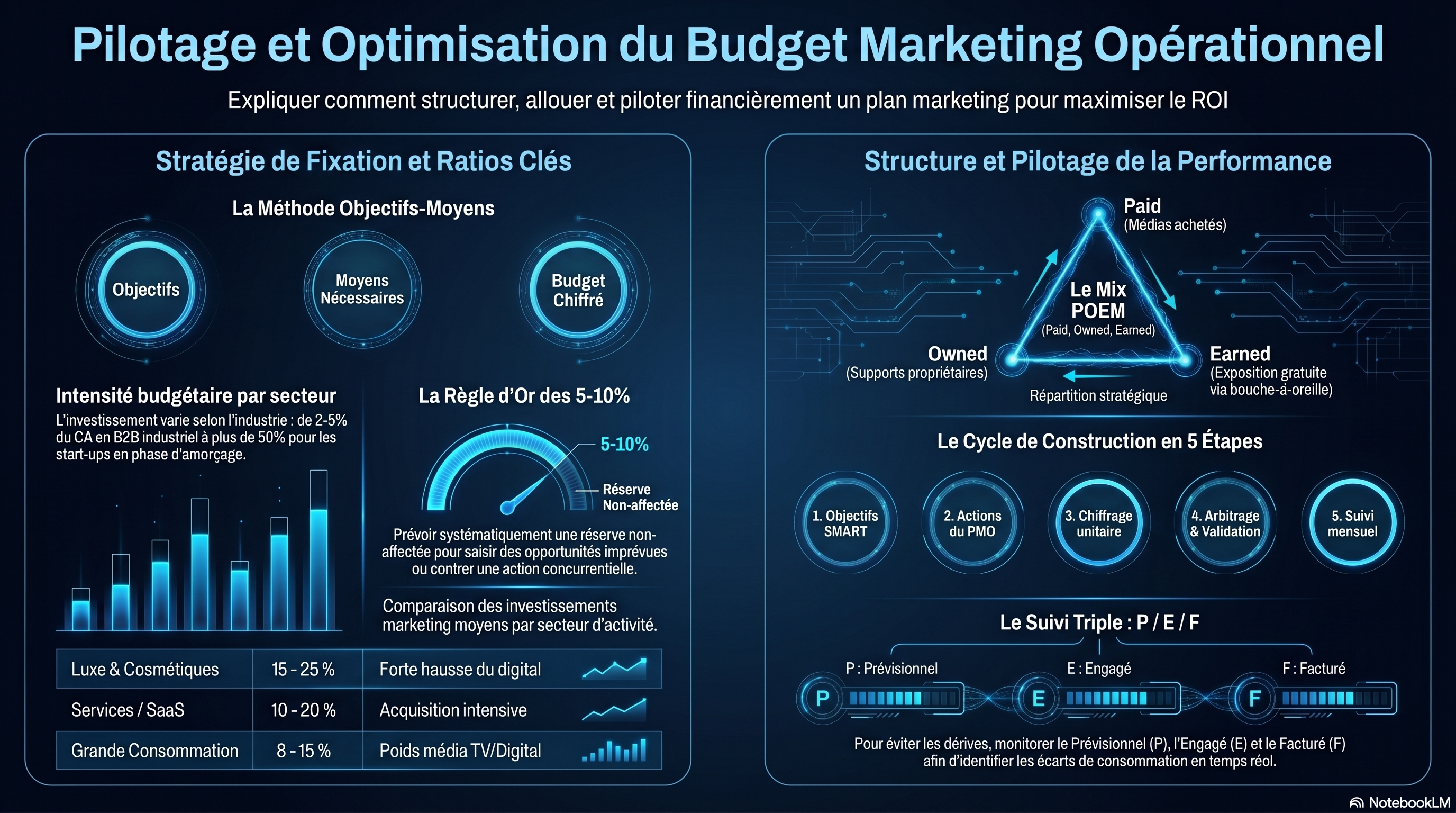Le budget marketing opérationnel