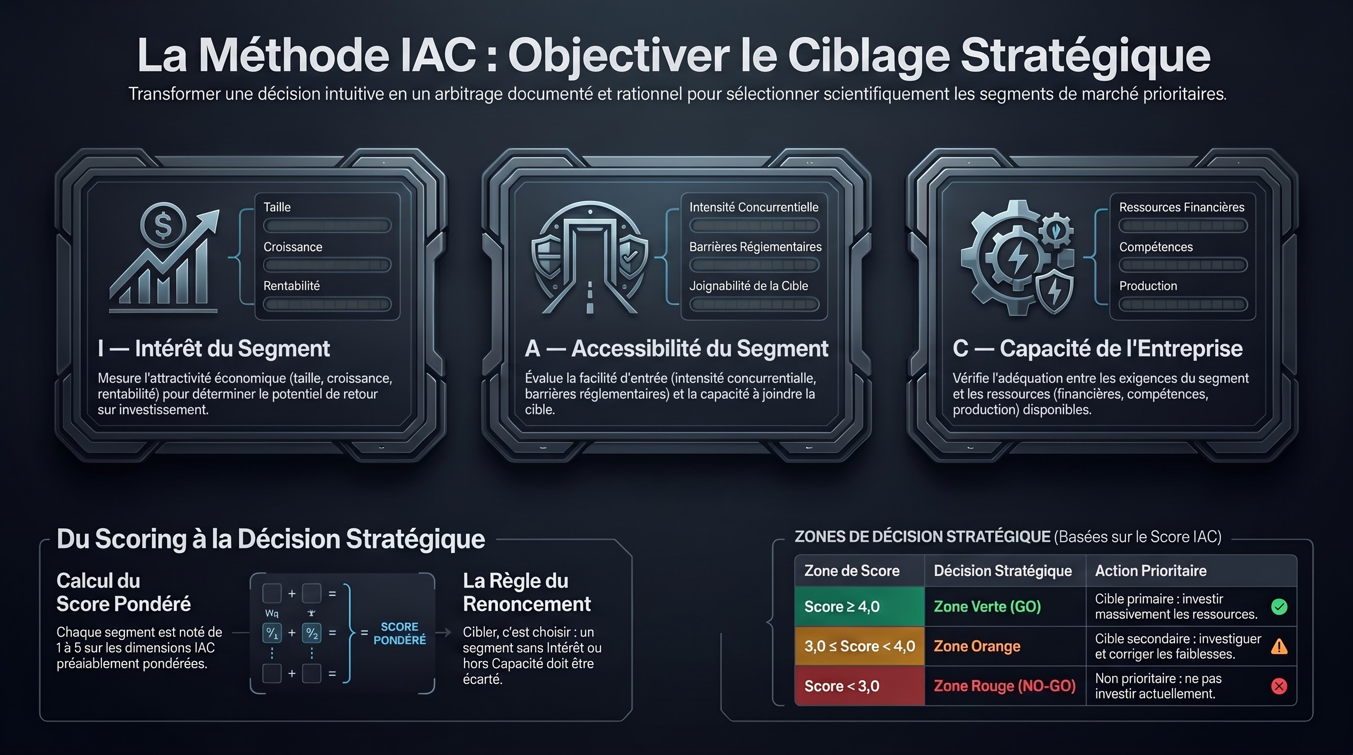La méthode IAC (ciblage)