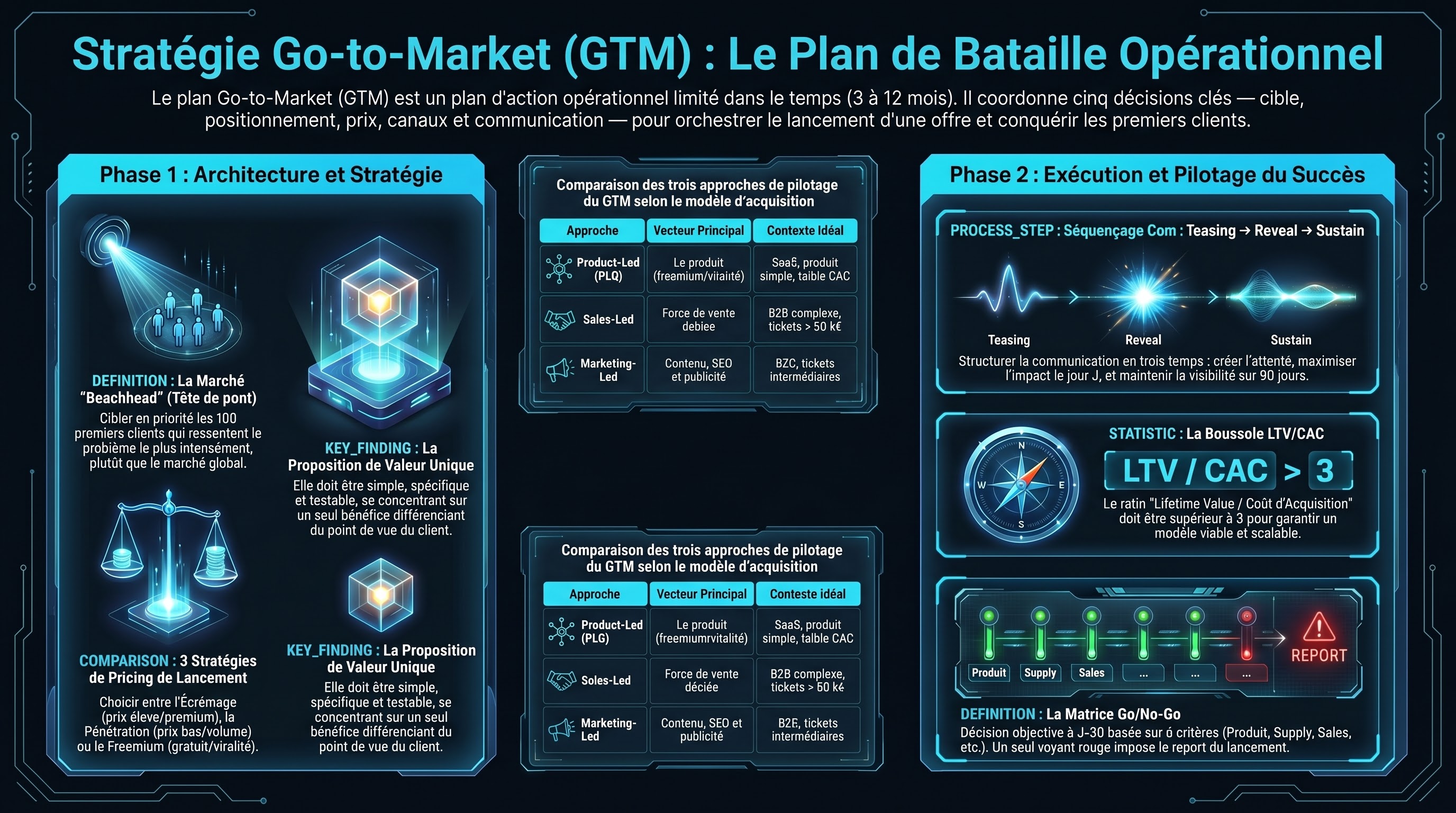 Le plan de lancement (Go-to-Market)
