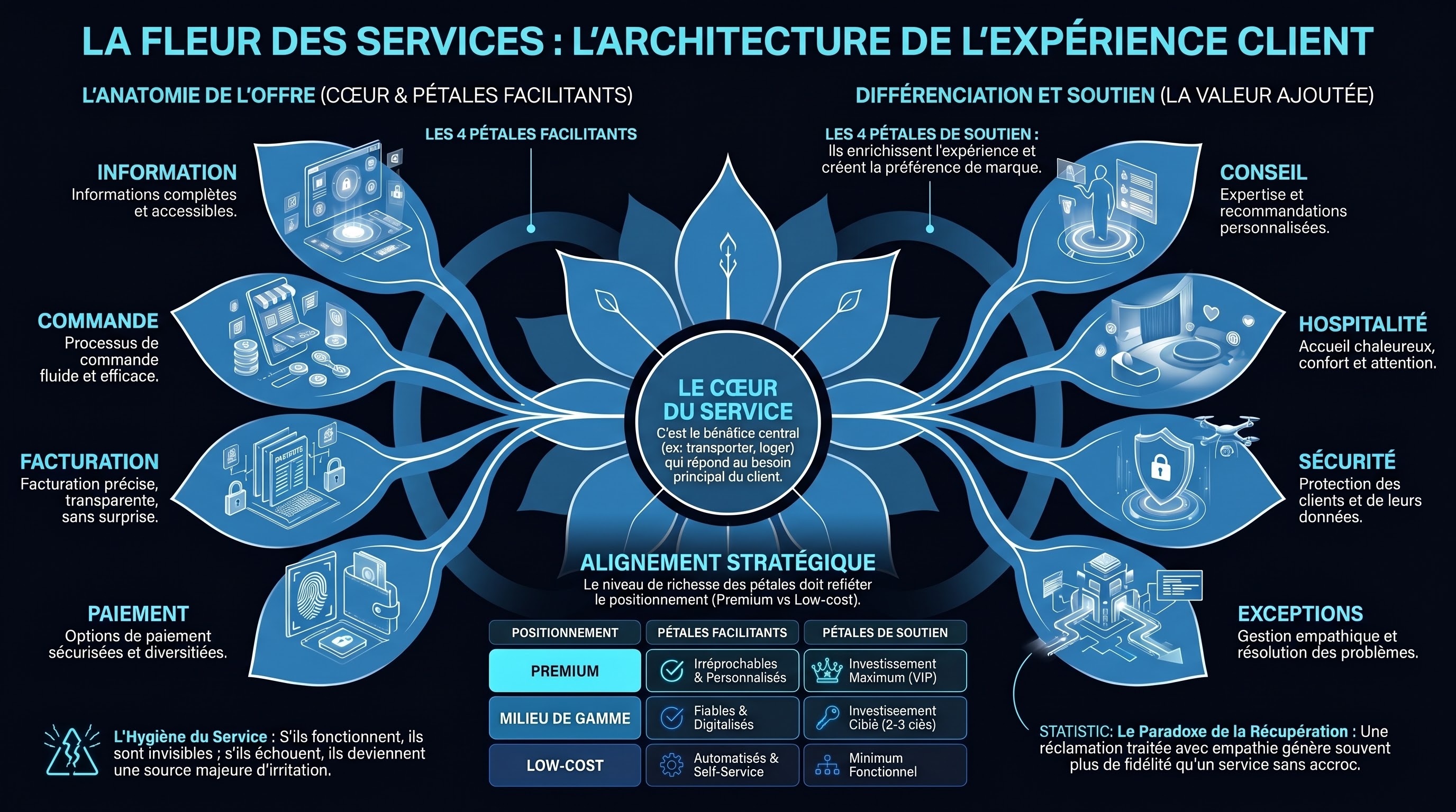 La fleur des services