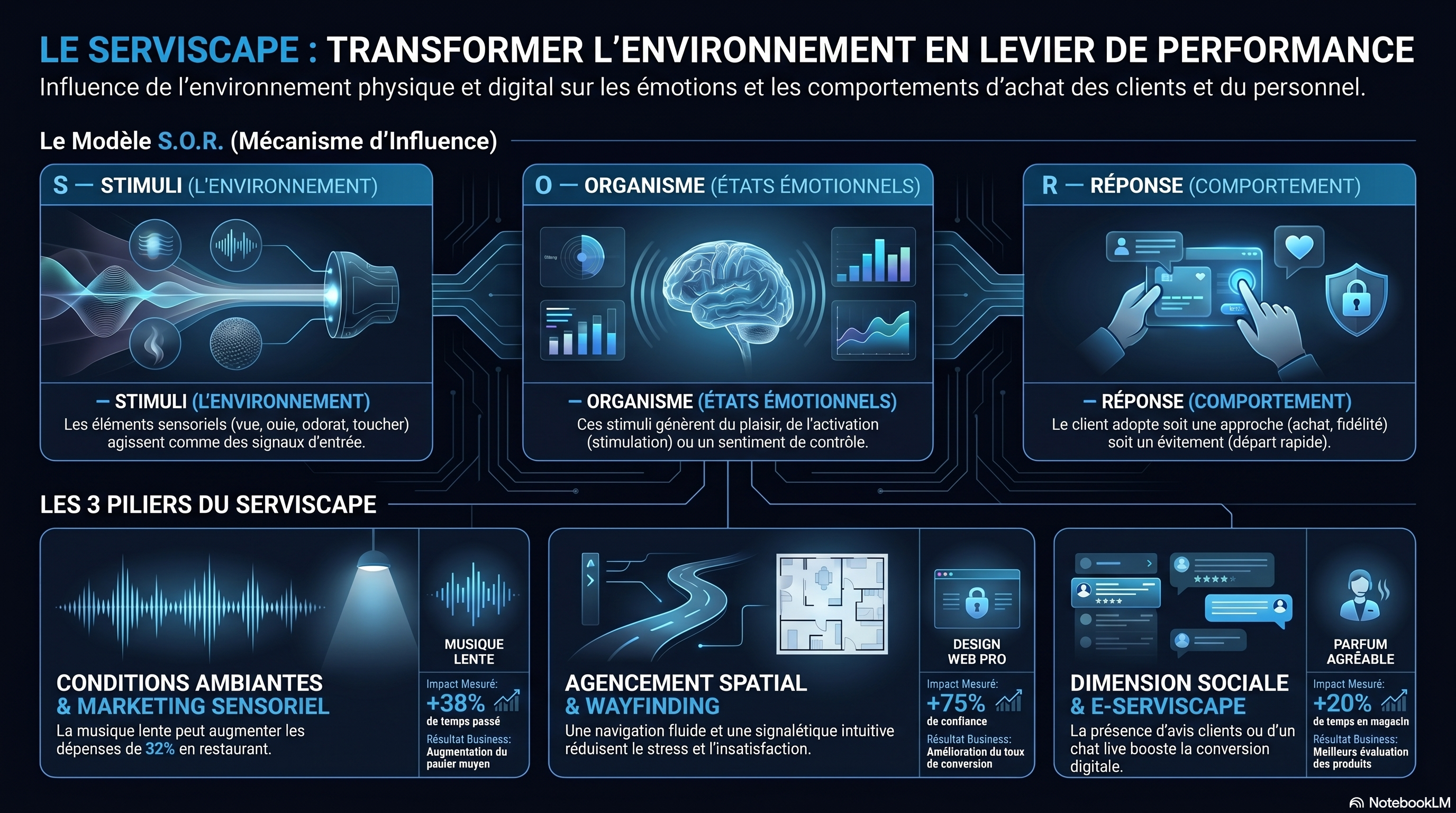 Le Serviscape (environnement de service)