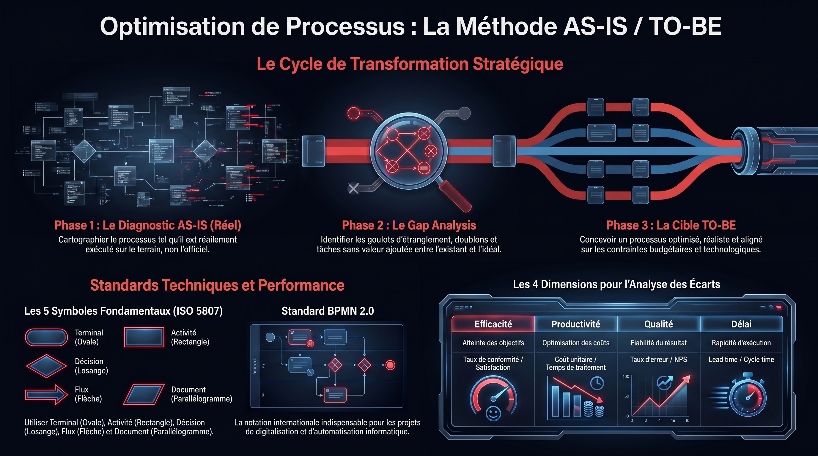 TM 12 Le logigramme et l'AS-IS TO-BE