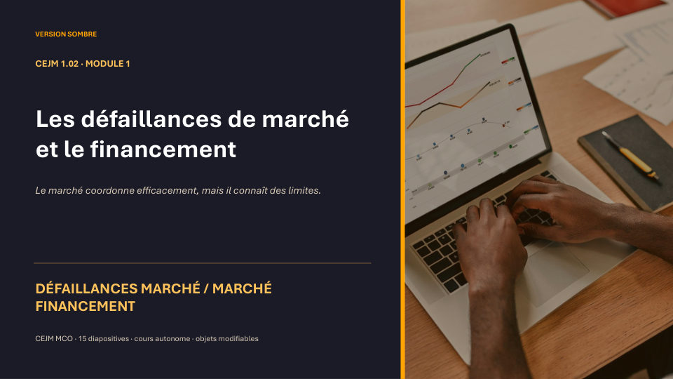 Première diapositive de la fiche CEJM 1.02