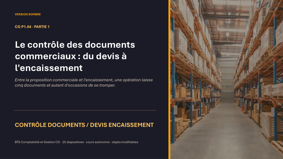 Première diapositive de la fiche CG P1.04