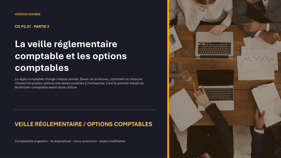Première diapositive de la fiche CG P2.01