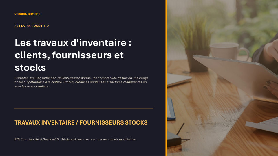 Première diapositive de la fiche CG P2.04