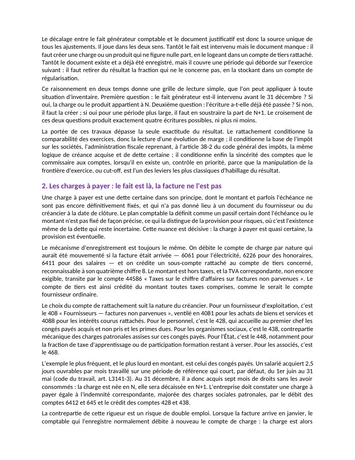 Une page du cours CG P2.07