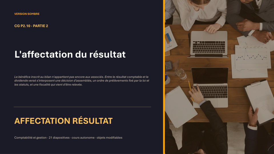 Première diapositive de la fiche CG P2.10