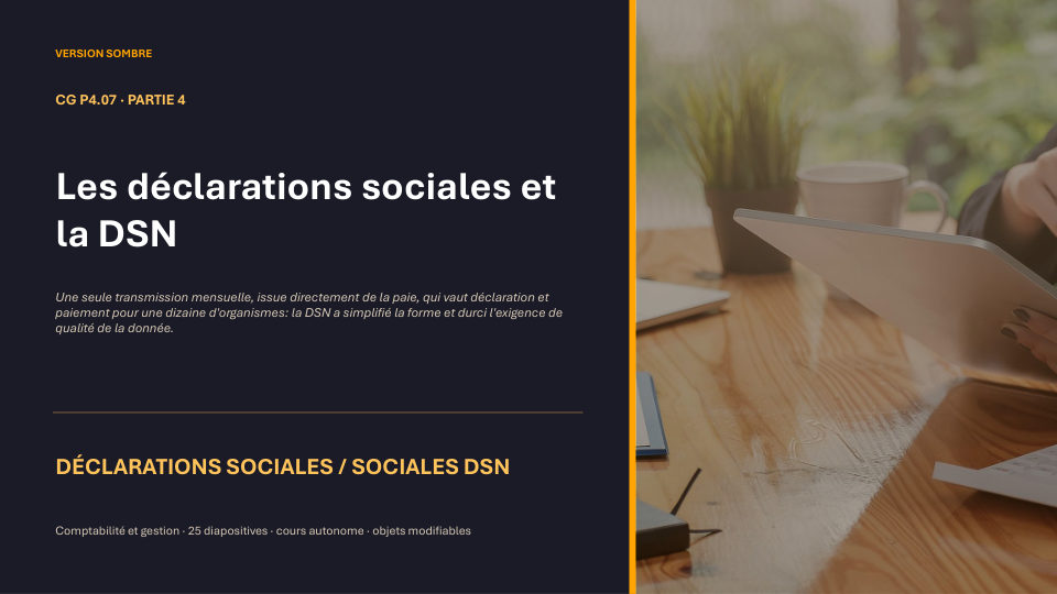 Première diapositive de la fiche CG P4.07