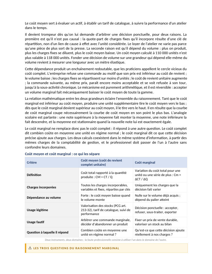 Une page du cours CG P5.05
