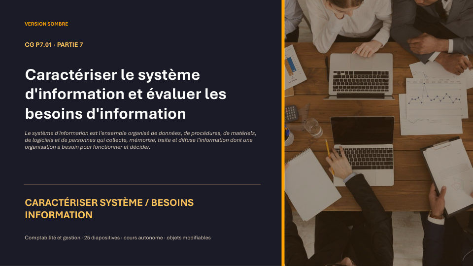 Première diapositive de la fiche CG P7.01