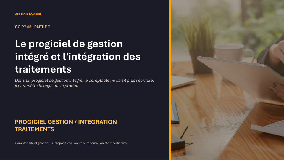 Première diapositive de la fiche CG P7.05