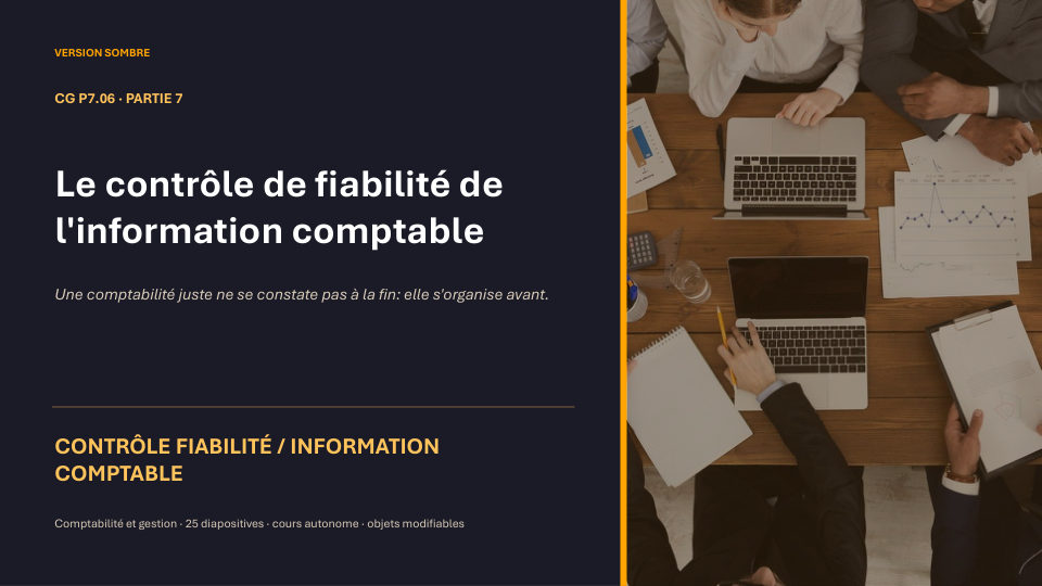 Première diapositive de la fiche CG P7.06