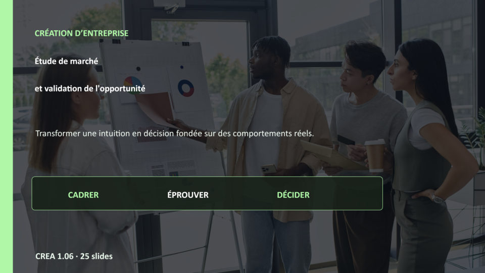 Première diapositive de la fiche CREA 1.06