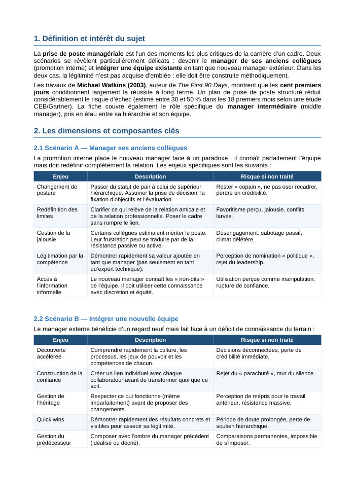 Une page du cours