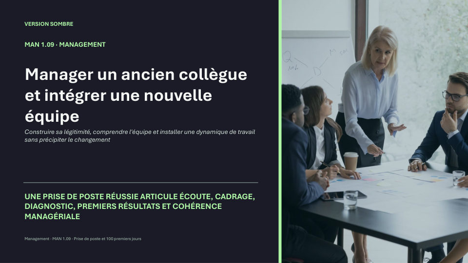Première diapositive de la fiche MAN 1.09