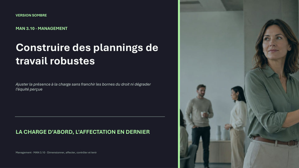 Première diapositive de la fiche MAN 3.10