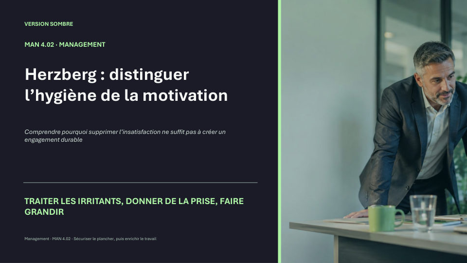 Première diapositive de la fiche MAN 4.02