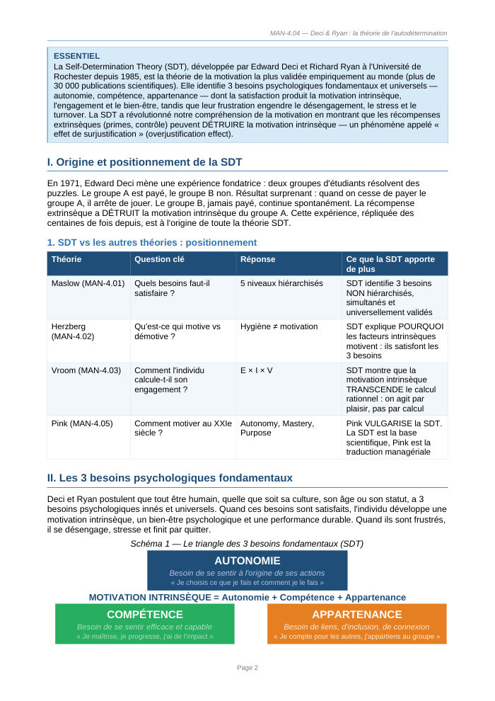 Une page du cours