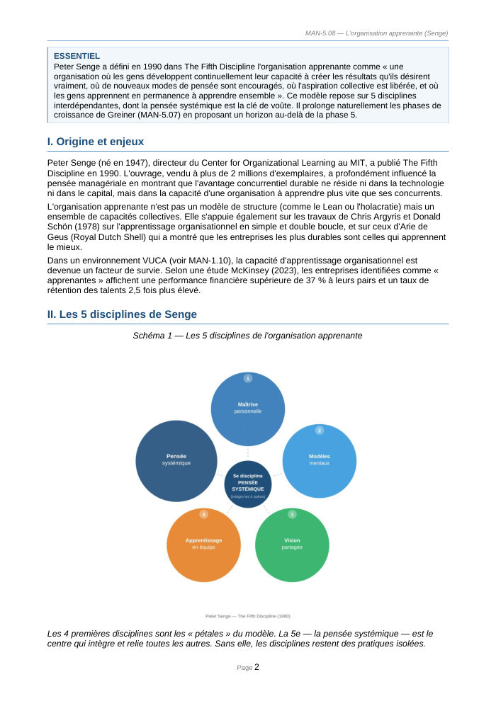 Une page du cours