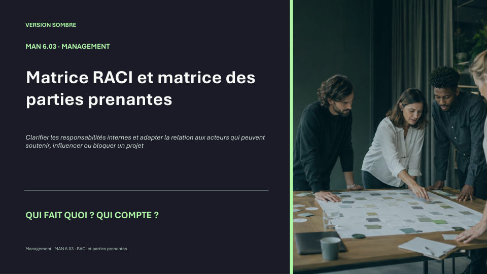 Première diapositive de la fiche MAN 6.03