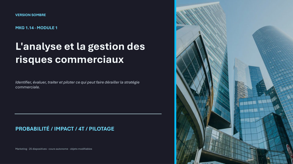 Première diapositive de la fiche MKG 1.14